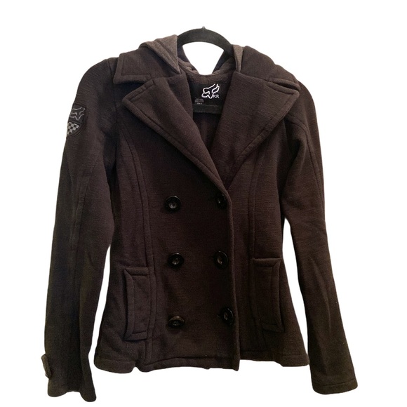 Fox Racing Hooded Button Coat - Picture 2 of 12